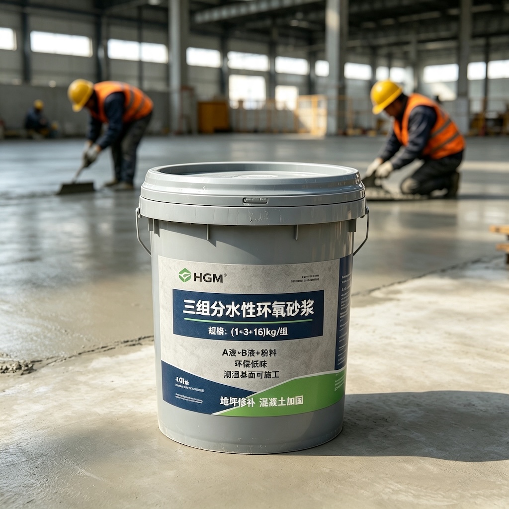 德兴三组份水性环氧砂浆